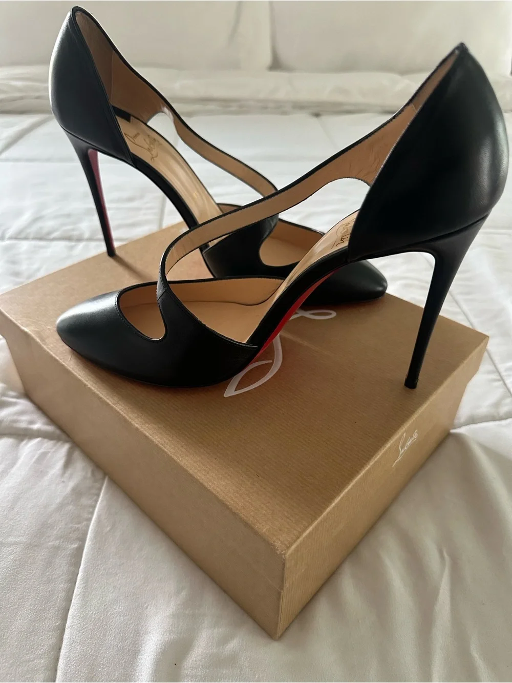 Christian Louboutin high polished pumps